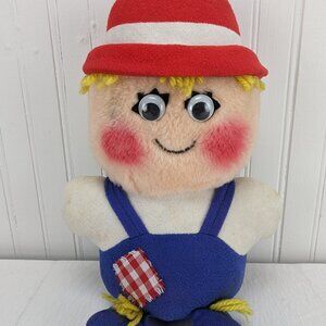 Vintage Del Monte Shoo Shoo Scarecrow Country Yumkin 12" Plush Doll 1983 Trudy